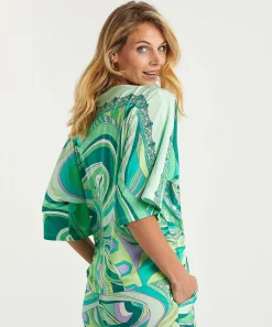 Ana Alcazar Slinky Top Multicolor