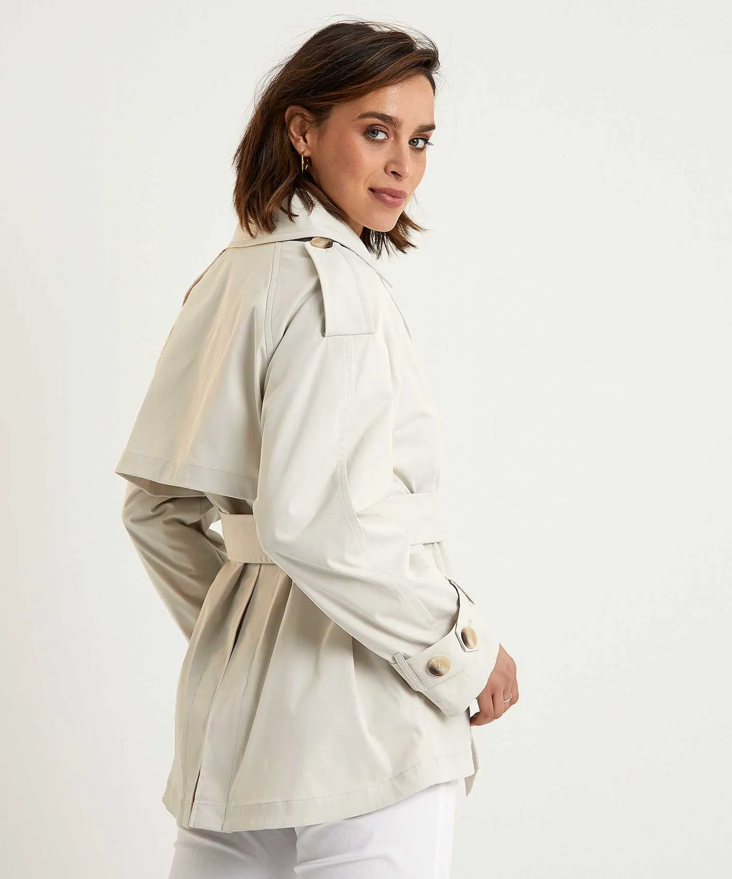 Beaumont Korte Trenchcoat Aliz