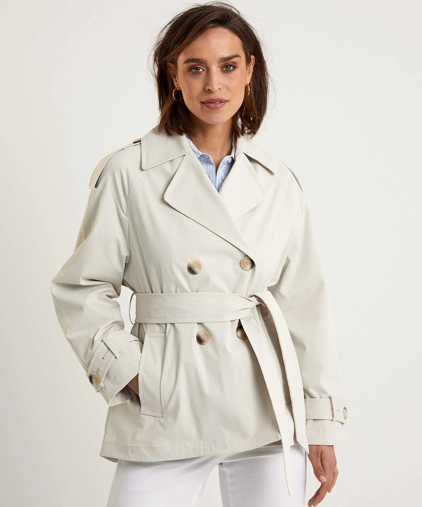 Beaumont Korte Trenchcoat Aliz
