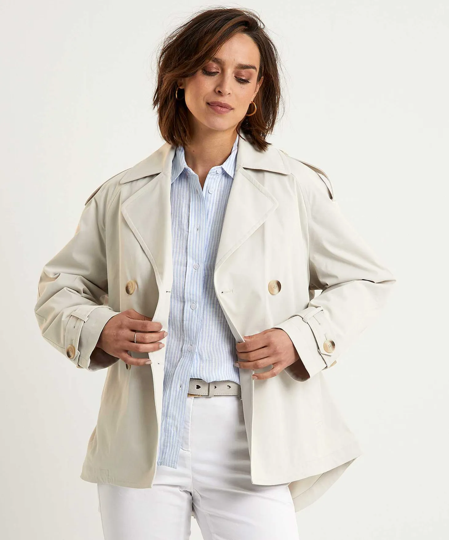 Beaumont Korte Trenchcoat Aliz