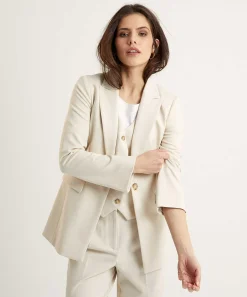 Beaumont Oversized Jersey Blazer Tatum