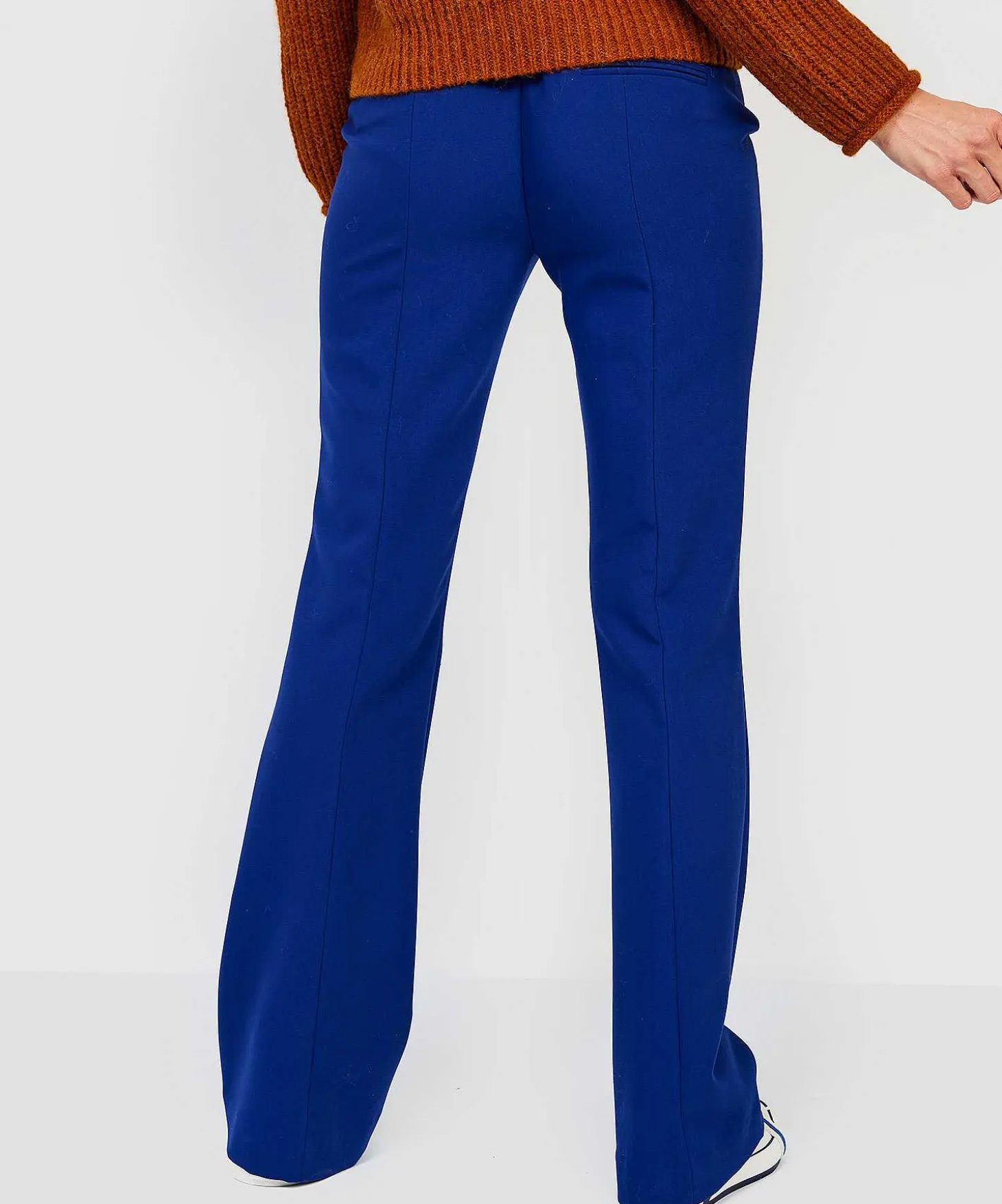 Beaumont Pantalon Flared Blue
