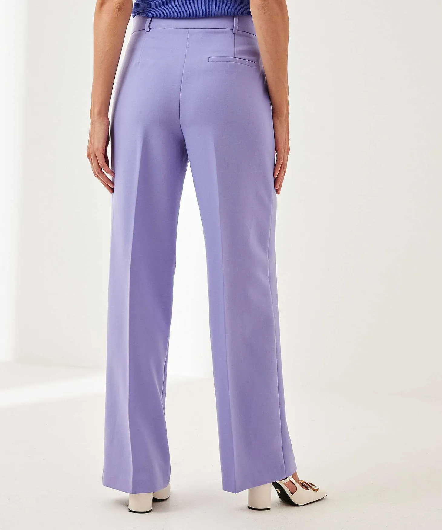 Beaumont Straight Leg Broek Crepe Jane