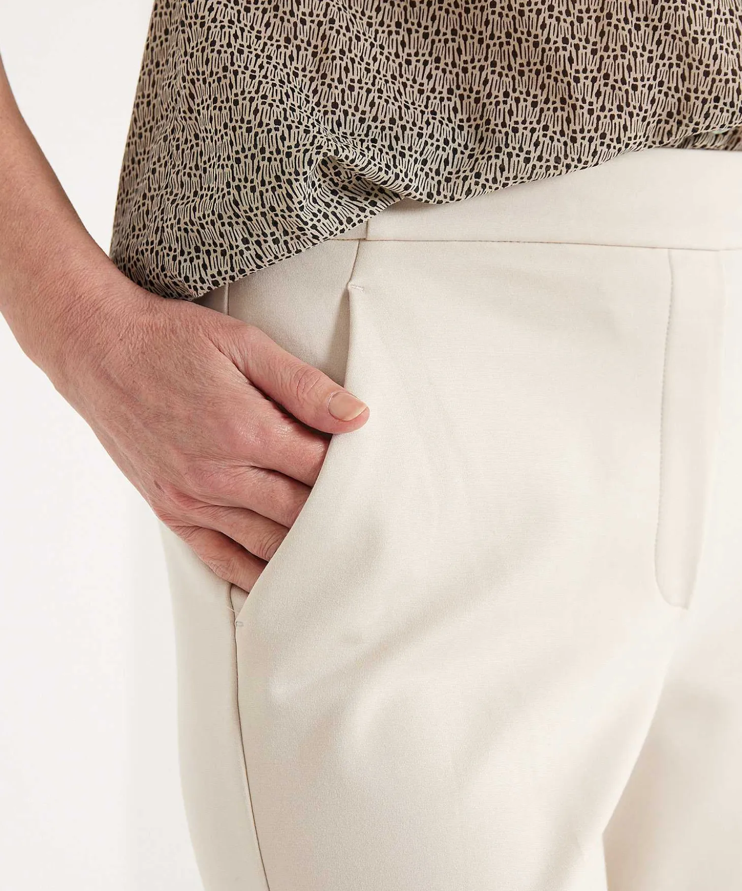 Beaumont Wide Leg Broek Punta