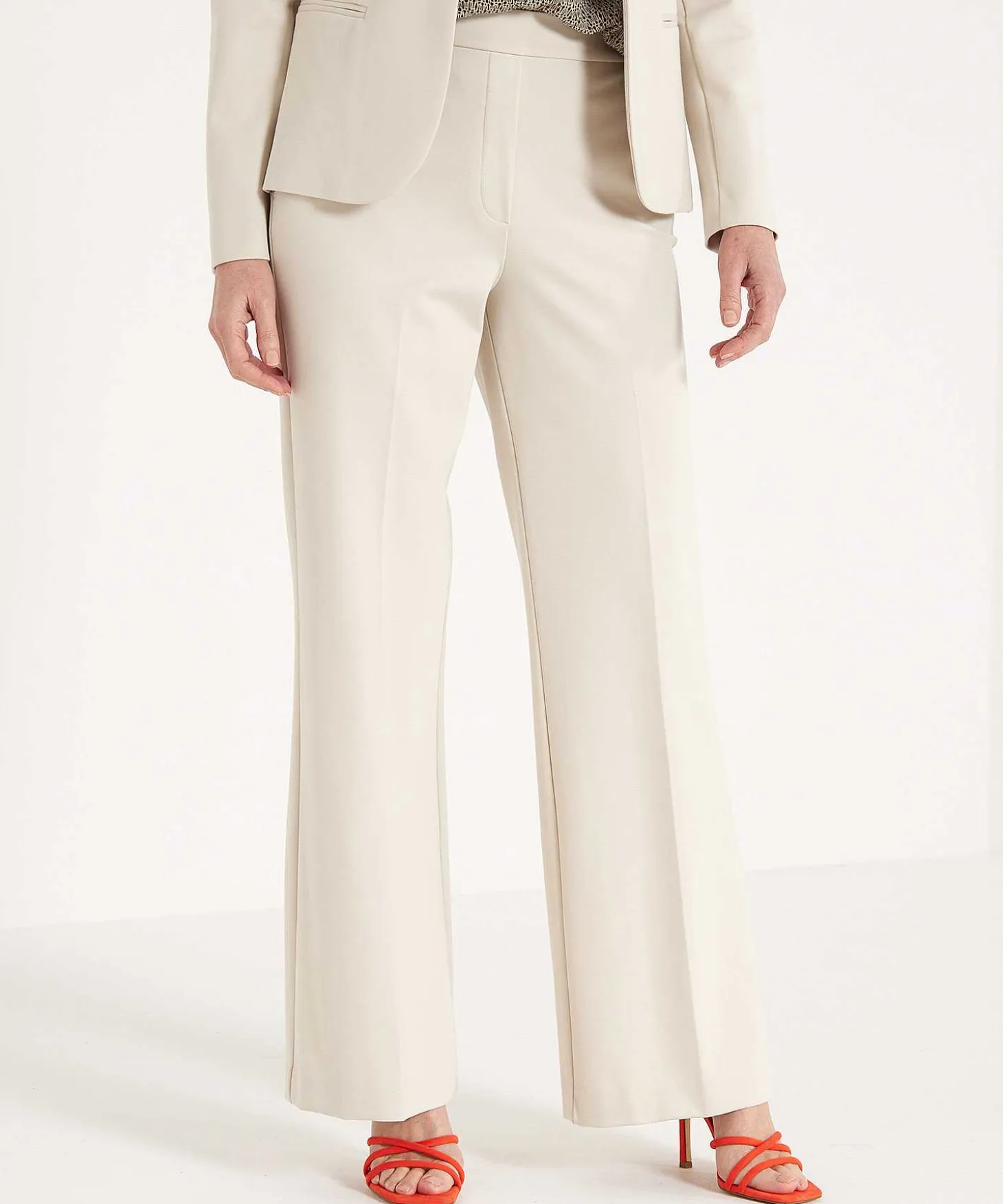 Beaumont Wide Leg Broek Punta