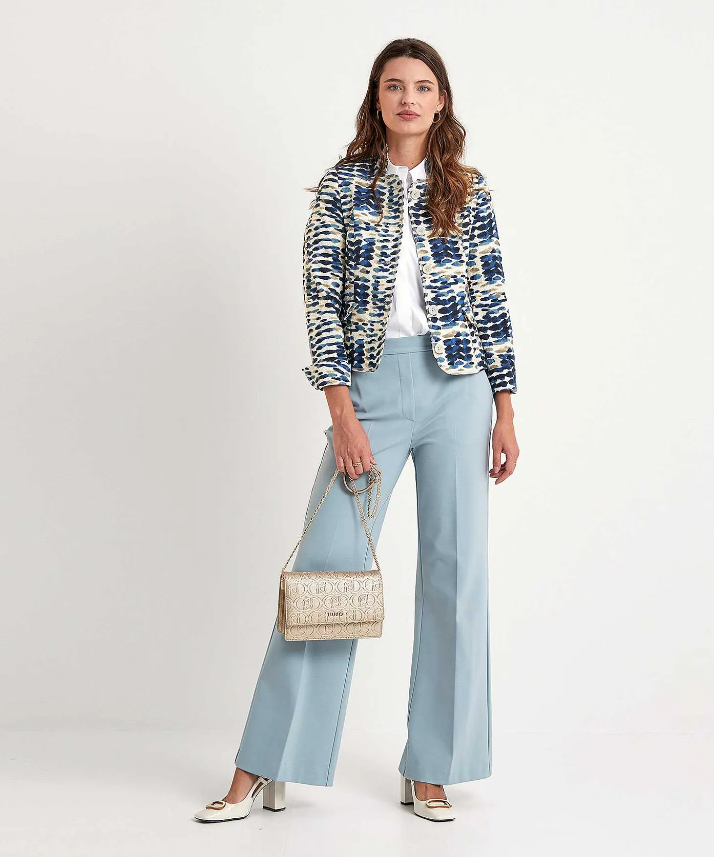 Beaumont Wide Leg Jersey Broek Hope