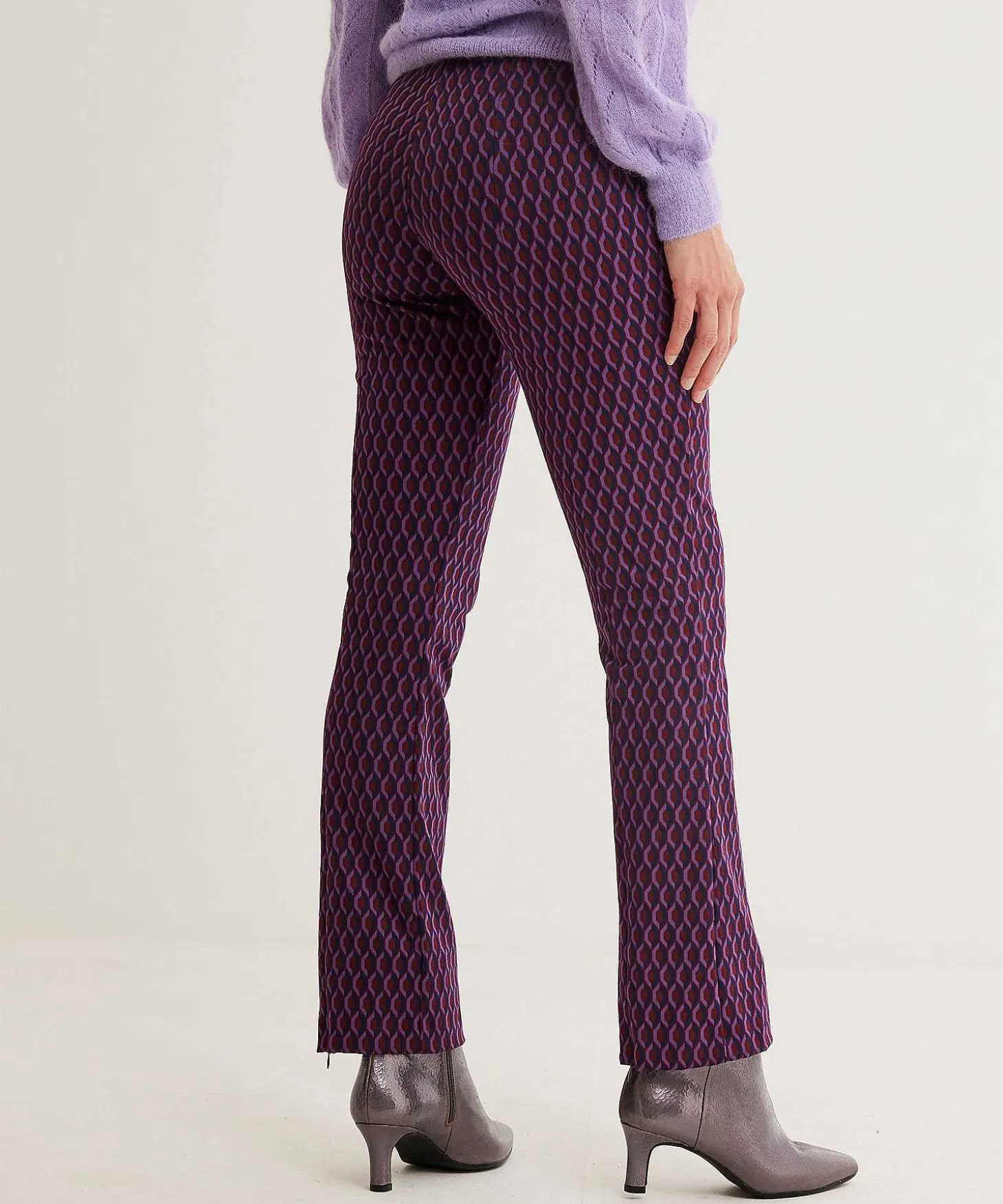 Brax Bootcut Broek Retroprint Malou