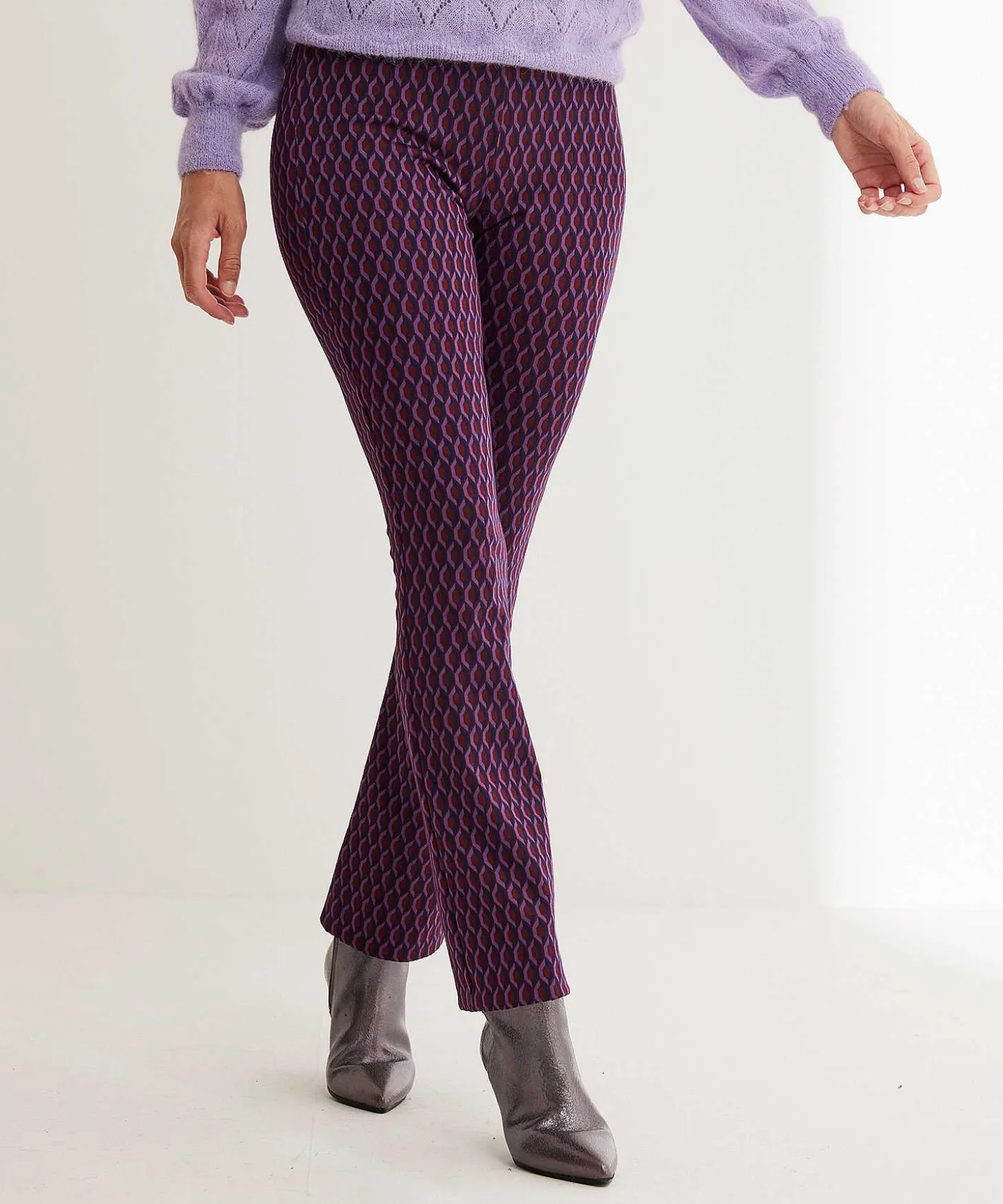 Brax Bootcut Broek Retroprint Malou