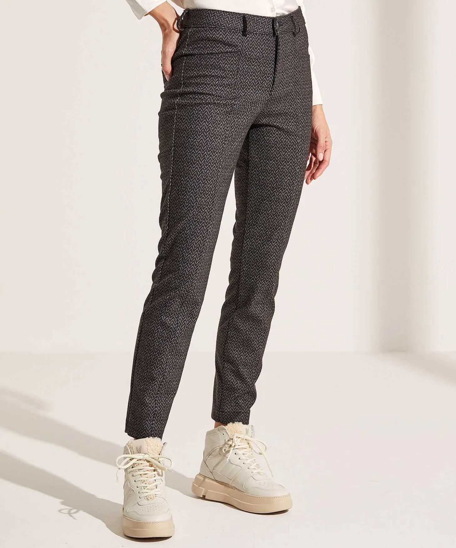 Brax Broek Met Zigzag Print Shakira