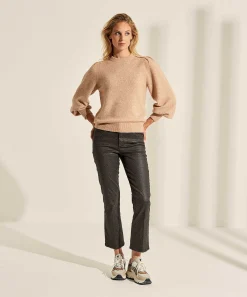 Brax Coated Broek Panterprint Maron S