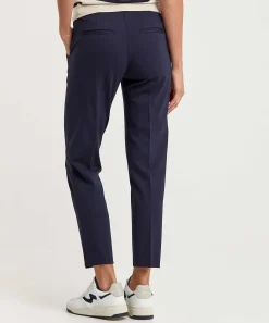 Brax Cropped Jersey Chino Maron