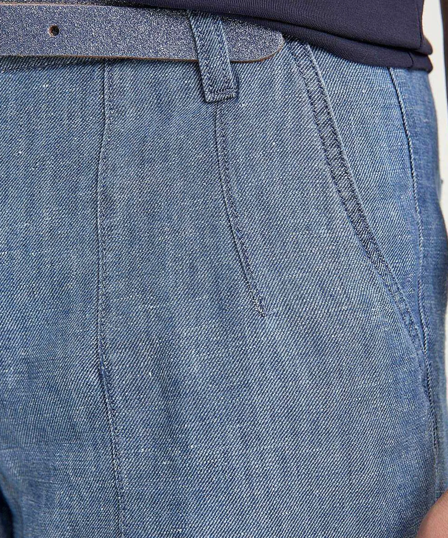 Brax Cropped Soft Denim Broek Maine