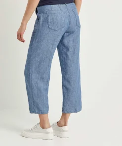 Brax Cropped Soft Denim Broek Maine