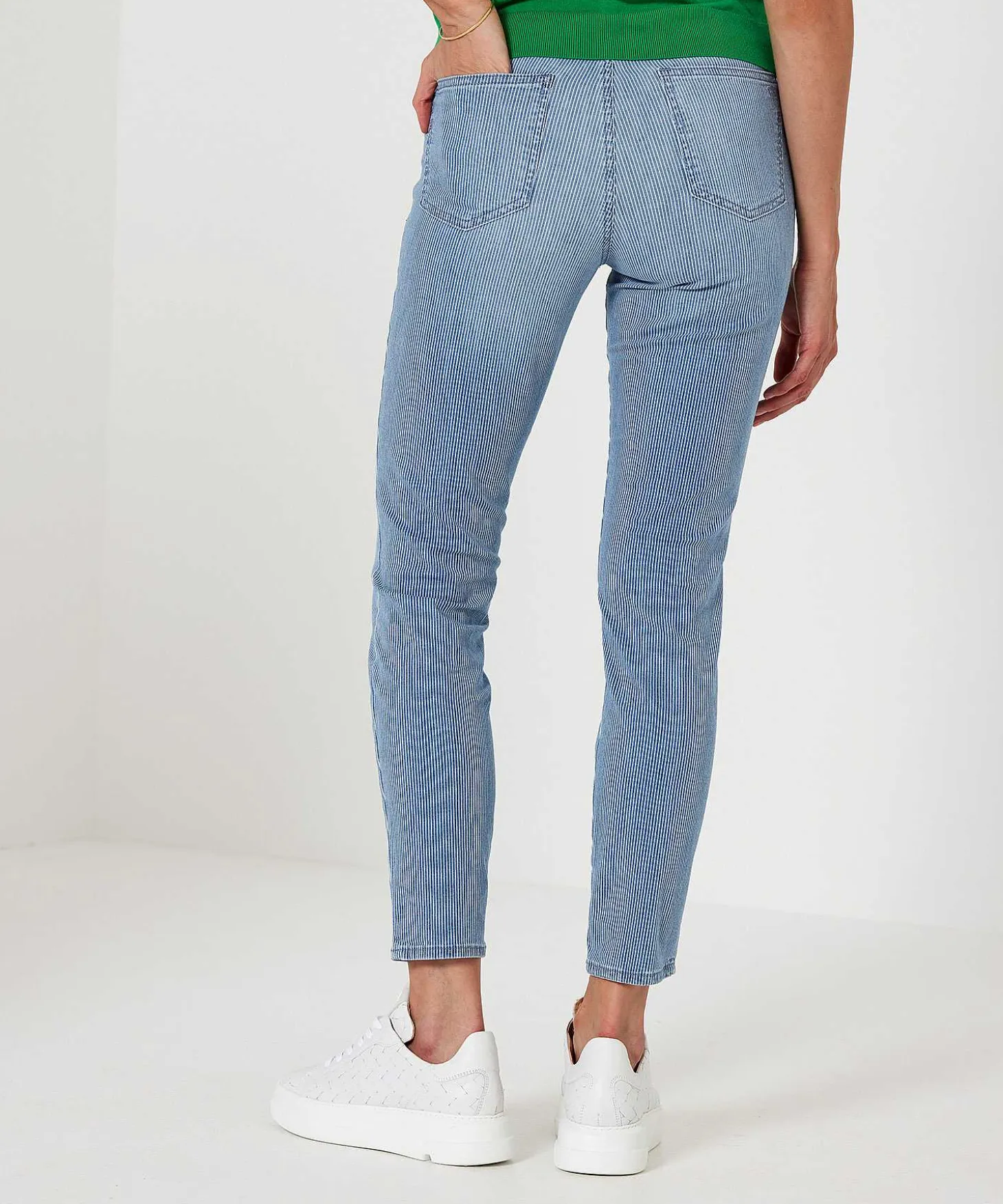 Brax Indigo Stripe Broek Shakira