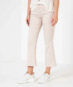 Brax Kick Flare Broek Grafisch Jacquard Shakira
