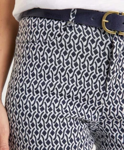 Brax Kick Flare Broek Jacquard Shakira