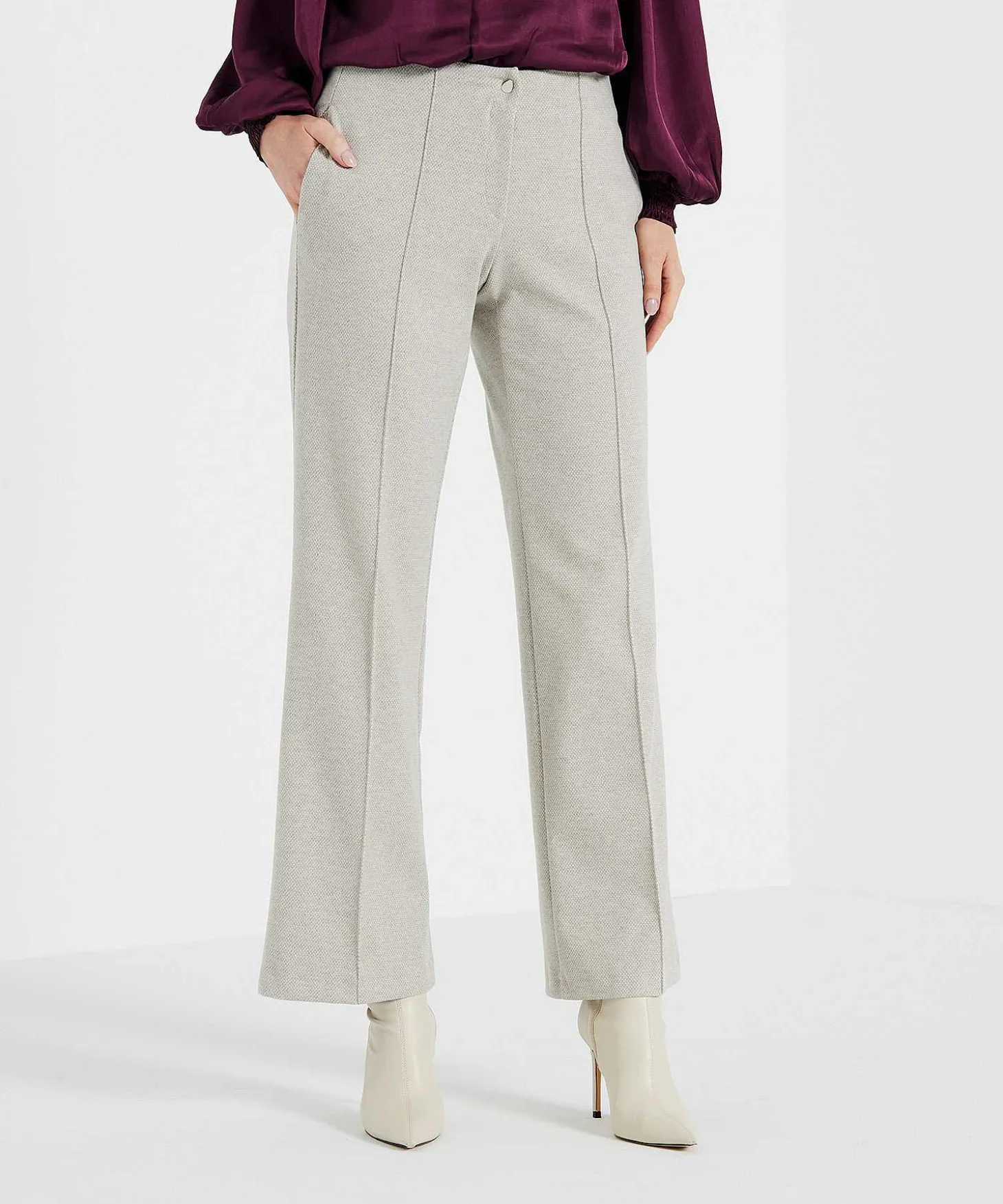 Brax Wide Leg Broek Velvet Maine