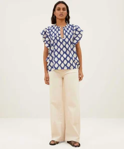 By-Bar Blouse All-Over Print Danee Balu