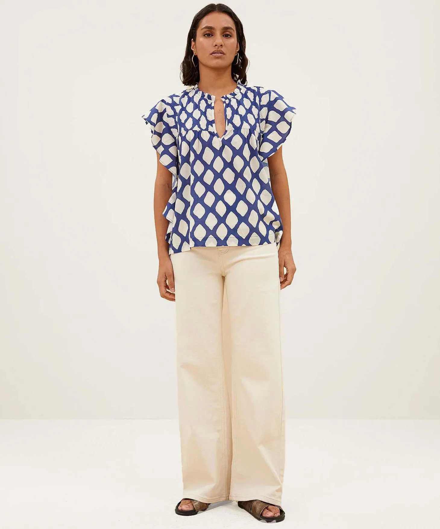 By-Bar Blouse All-Over Print Danee Balu