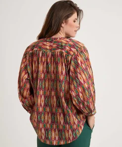 By-Bar Blouse Ikatprint Lucy