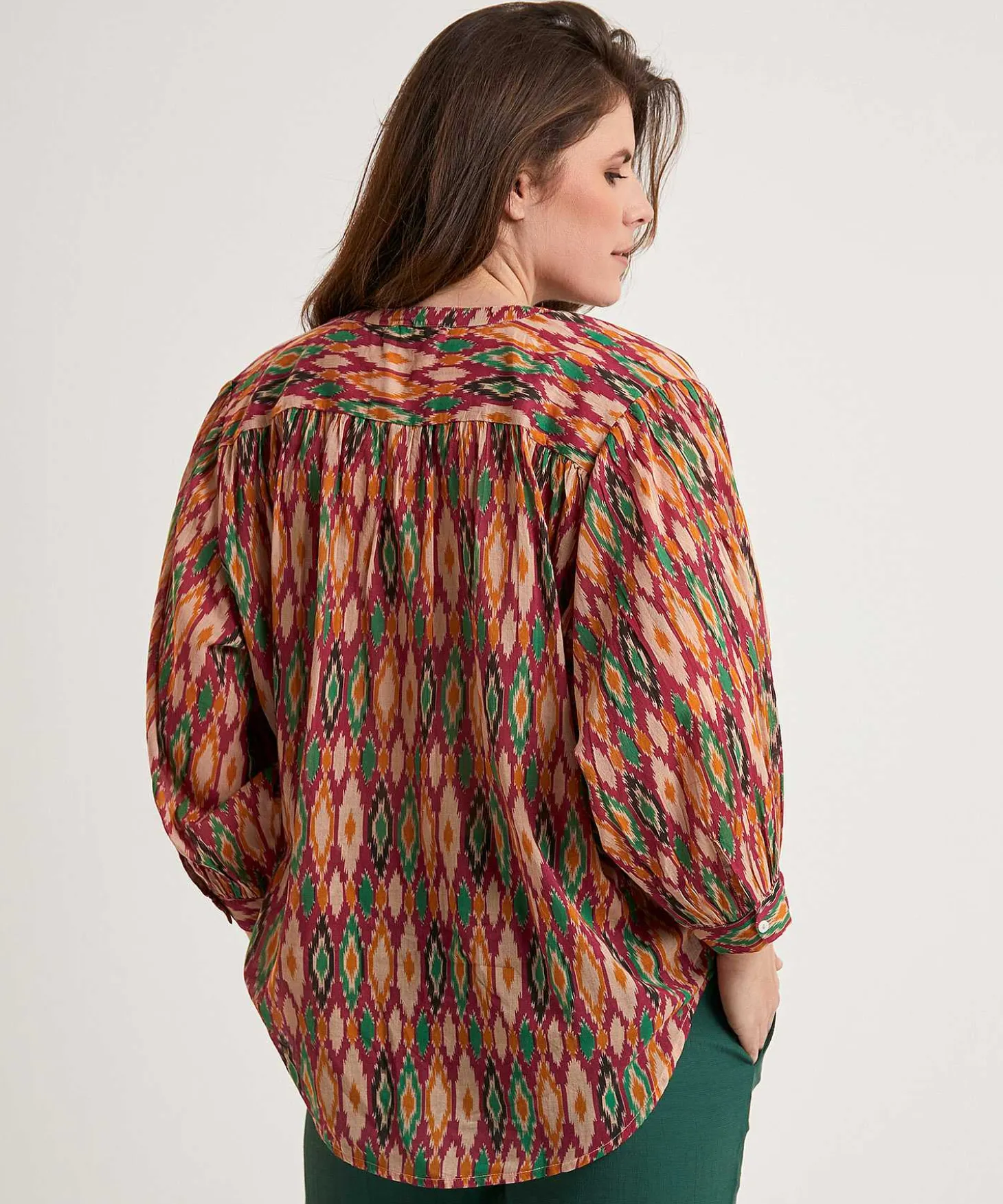 By-Bar Blouse Ikatprint Lucy