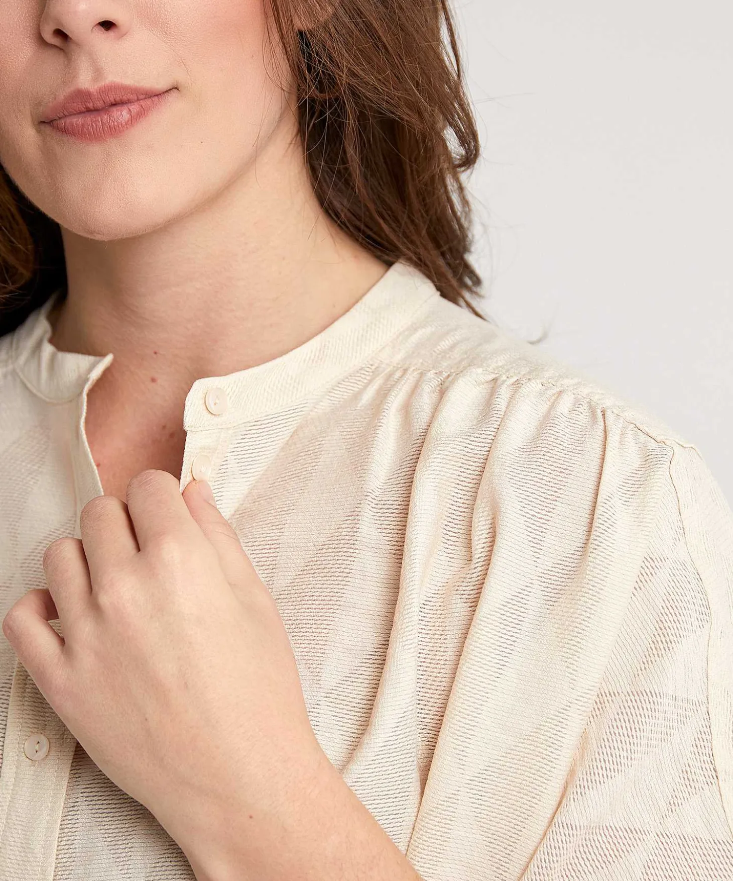 By-Bar Blouse Korte Mouw Axel Geo