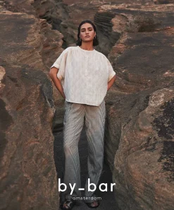 By-Bar Blouse Korte Mouw Axel Geo