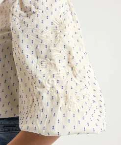 By-Bar Blouse Met Pofmouw Zazu