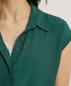 By-Bar Crepe Blouse Kiek