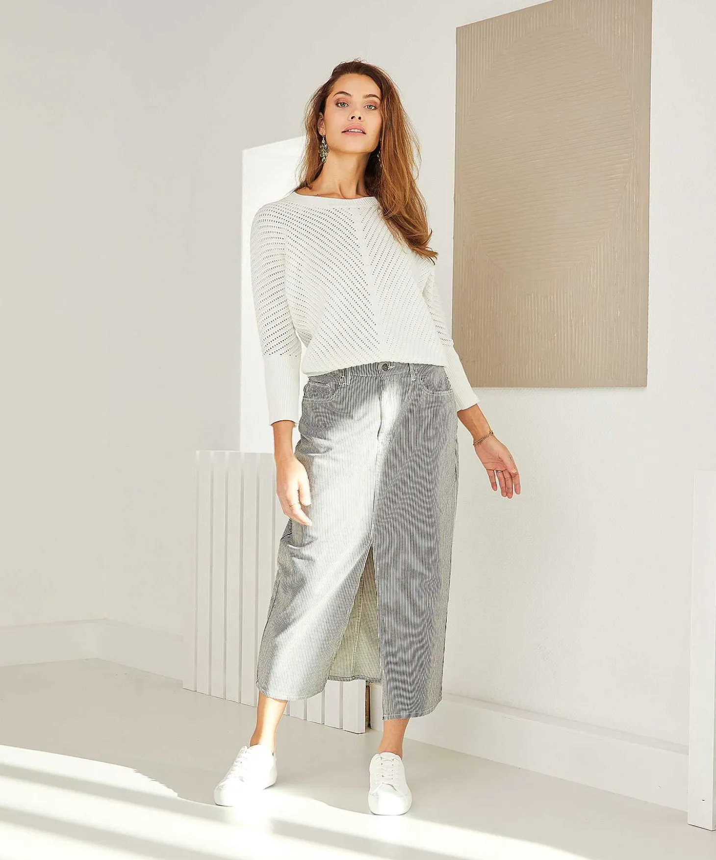 By-Bar Denim Rok Elba Stripe