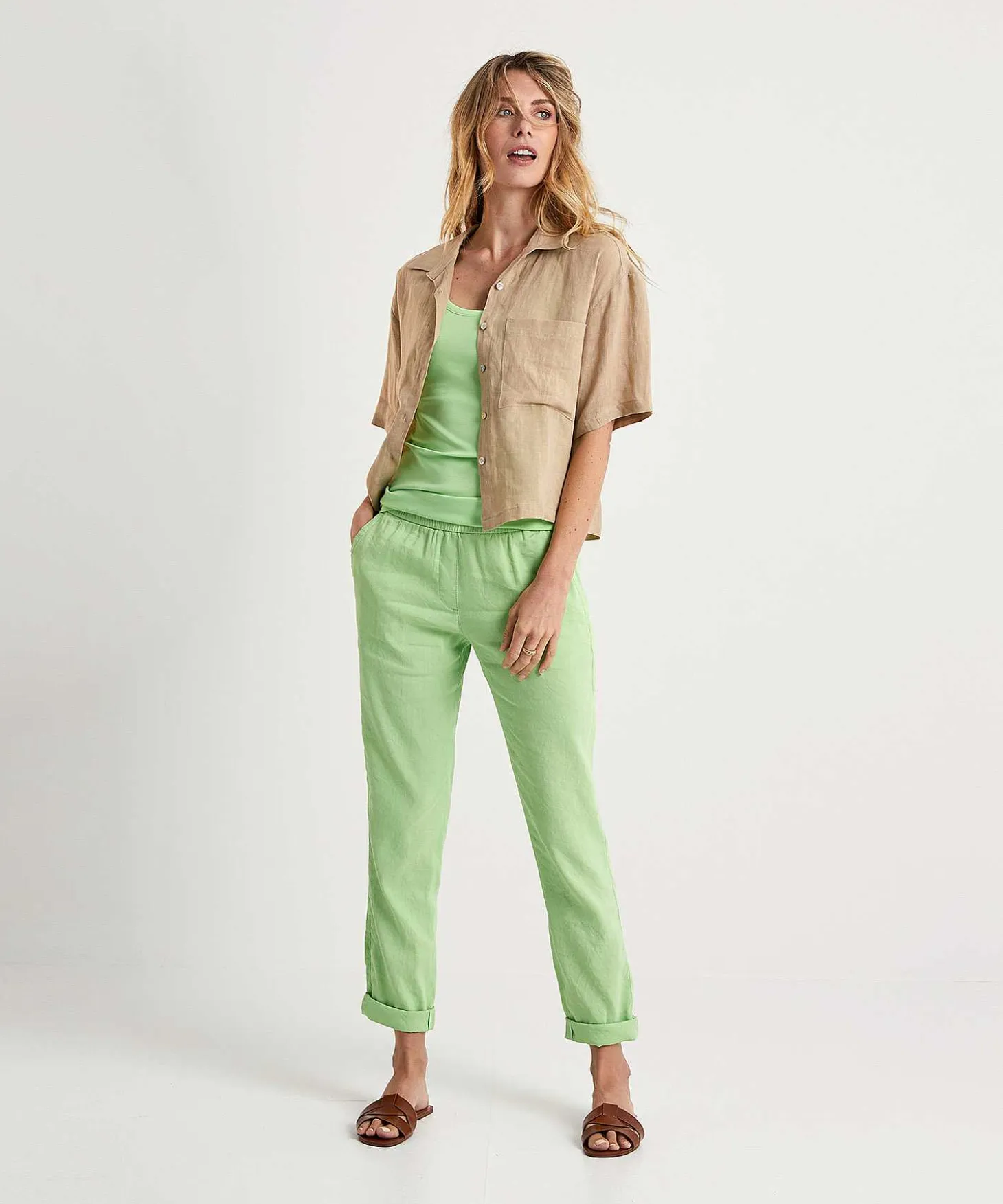 By-Bar Linnen Blouse Cris