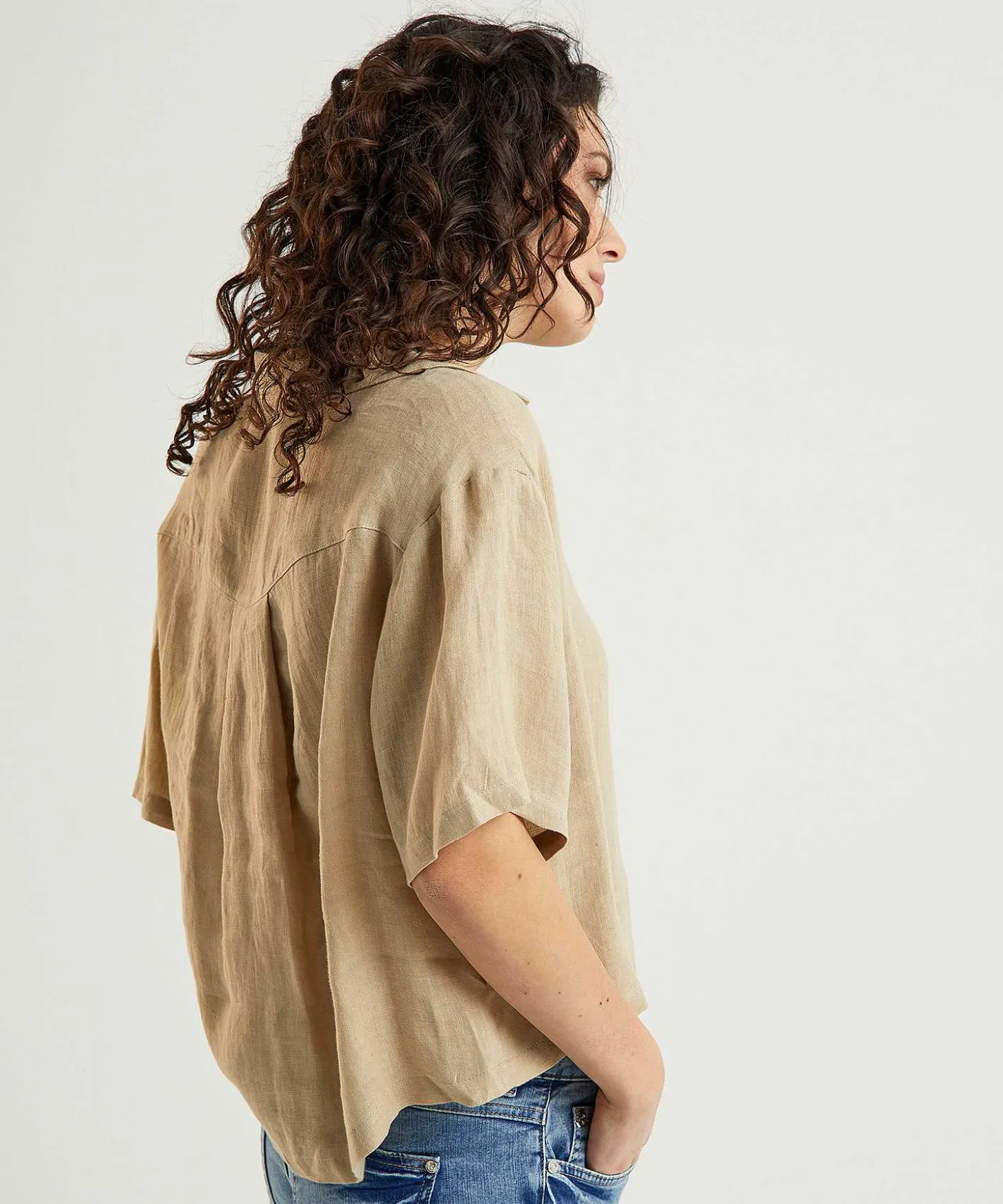 By-Bar Linnen Blouse Cris