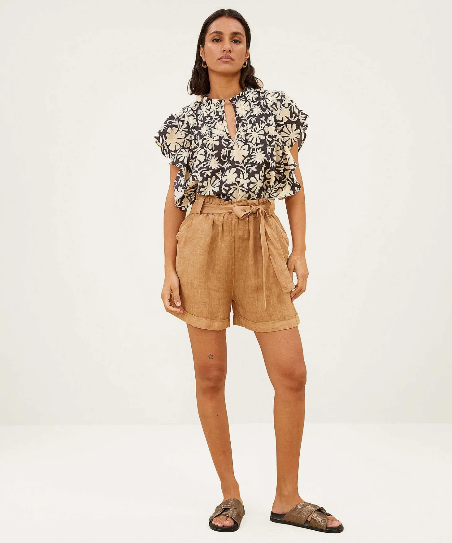 By-Bar Linnen Short Ceintuur June