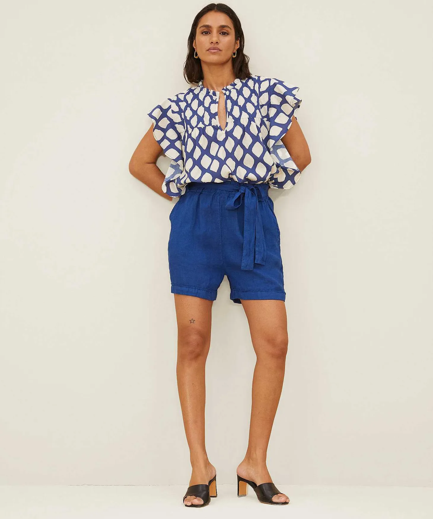 By-Bar Linnen Short Ceintuur June