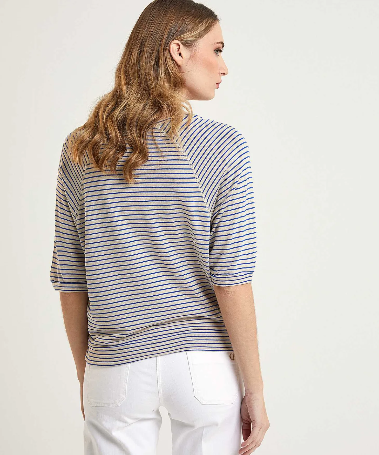 By-Bar Shirt Met Streepje Neva