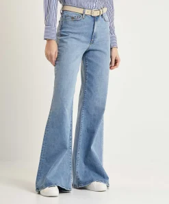 By-Bar Wide Leg Jeans Femme