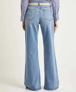 By-Bar Wide Leg Jeans Femme