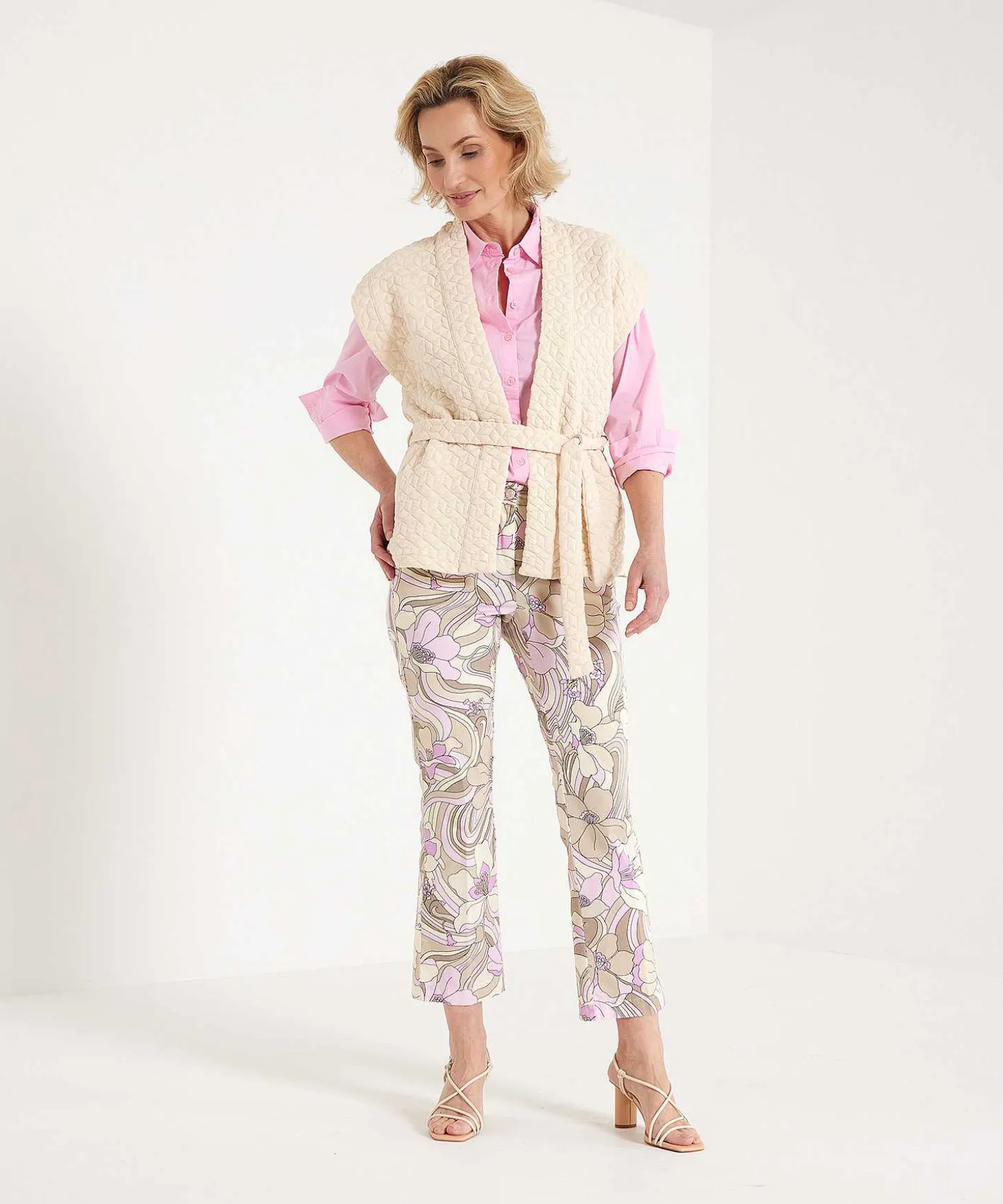 Cambio Broek Easy Kick Stella Flowers