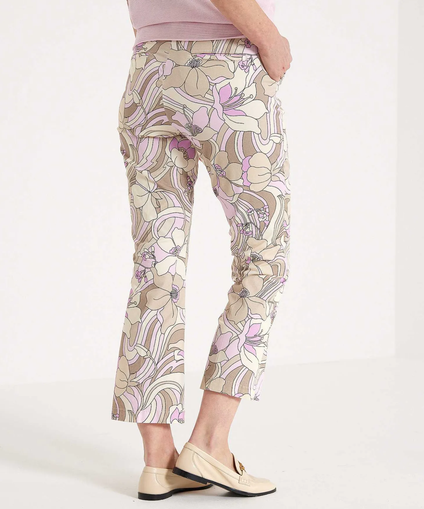 Cambio Broek Easy Kick Stella Flowers