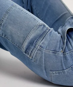 Cambio Cargo Wide Leg Jeans Andy