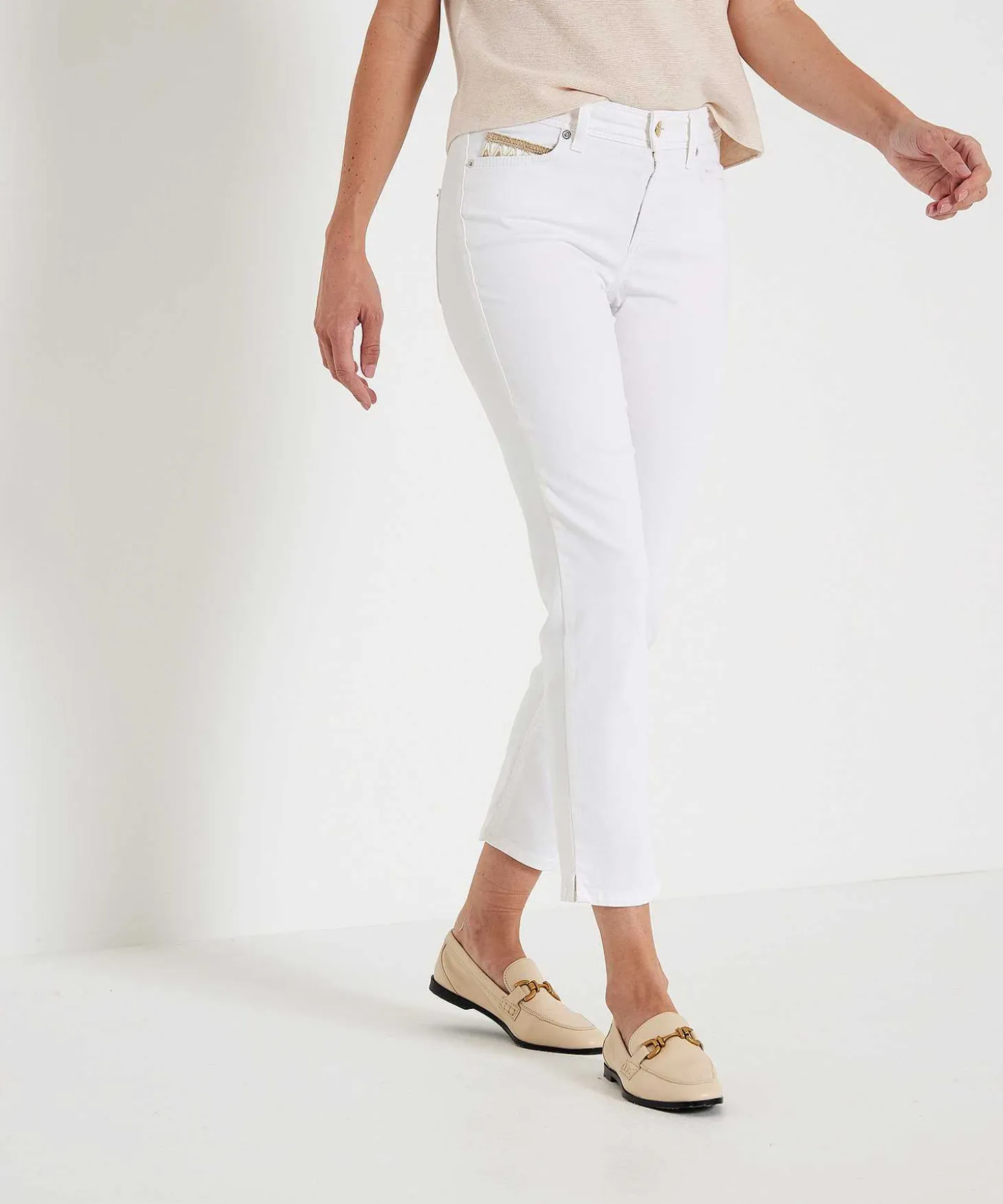 Cambio Cropped Broek Strassdetail Piper