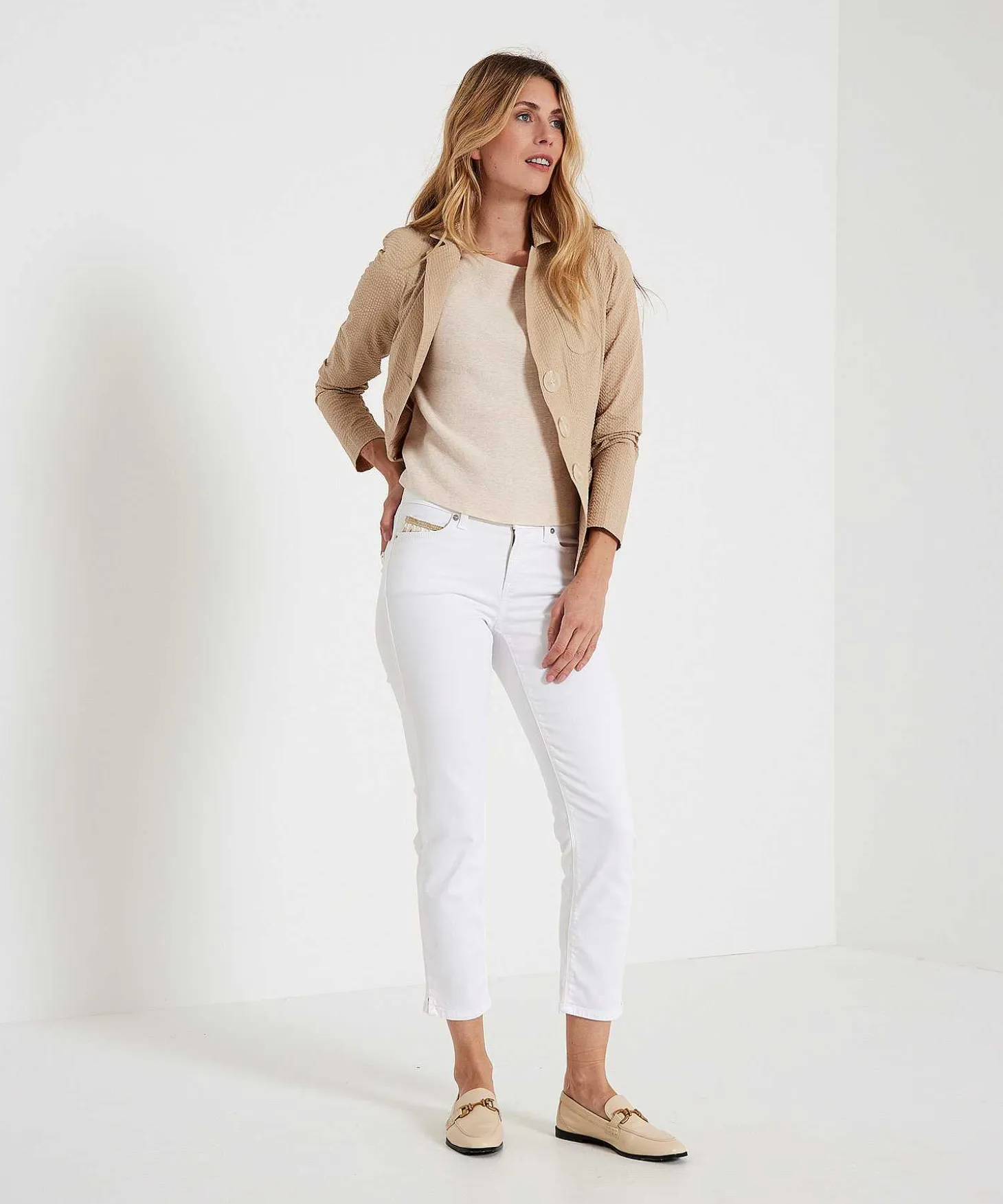 Cambio Cropped Broek Strassdetail Piper