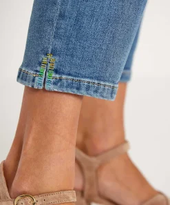 Cambio Cropped Jeans Piper Strassdetail