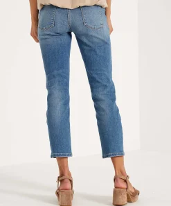 Cambio Cropped Jeans Piper Strassdetail