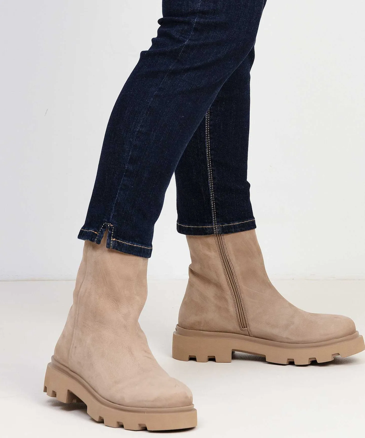 Cambio Cropped Slim Fit Jeans Piper
