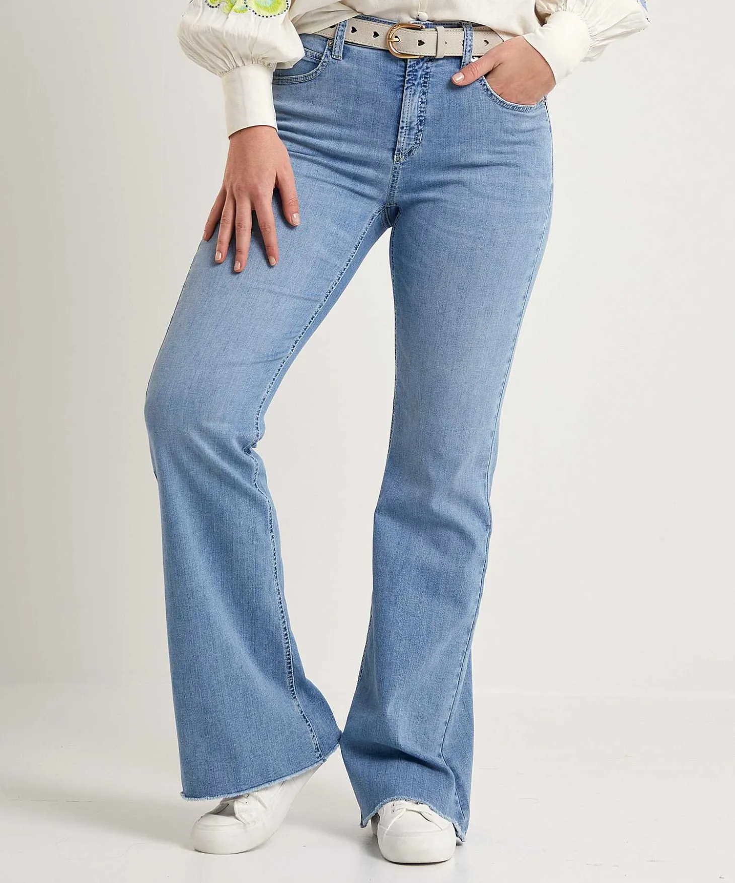 Cambio Flared Jeans Fabienne