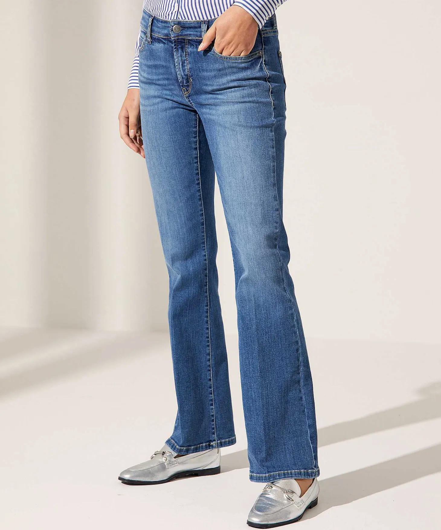 Cambio Flared Jeans Paris