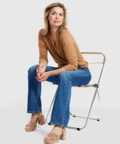 Cambio Flared Jeans Paris