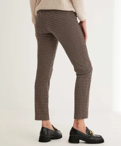 Cambio Jacquard Broek Grafisch Ros