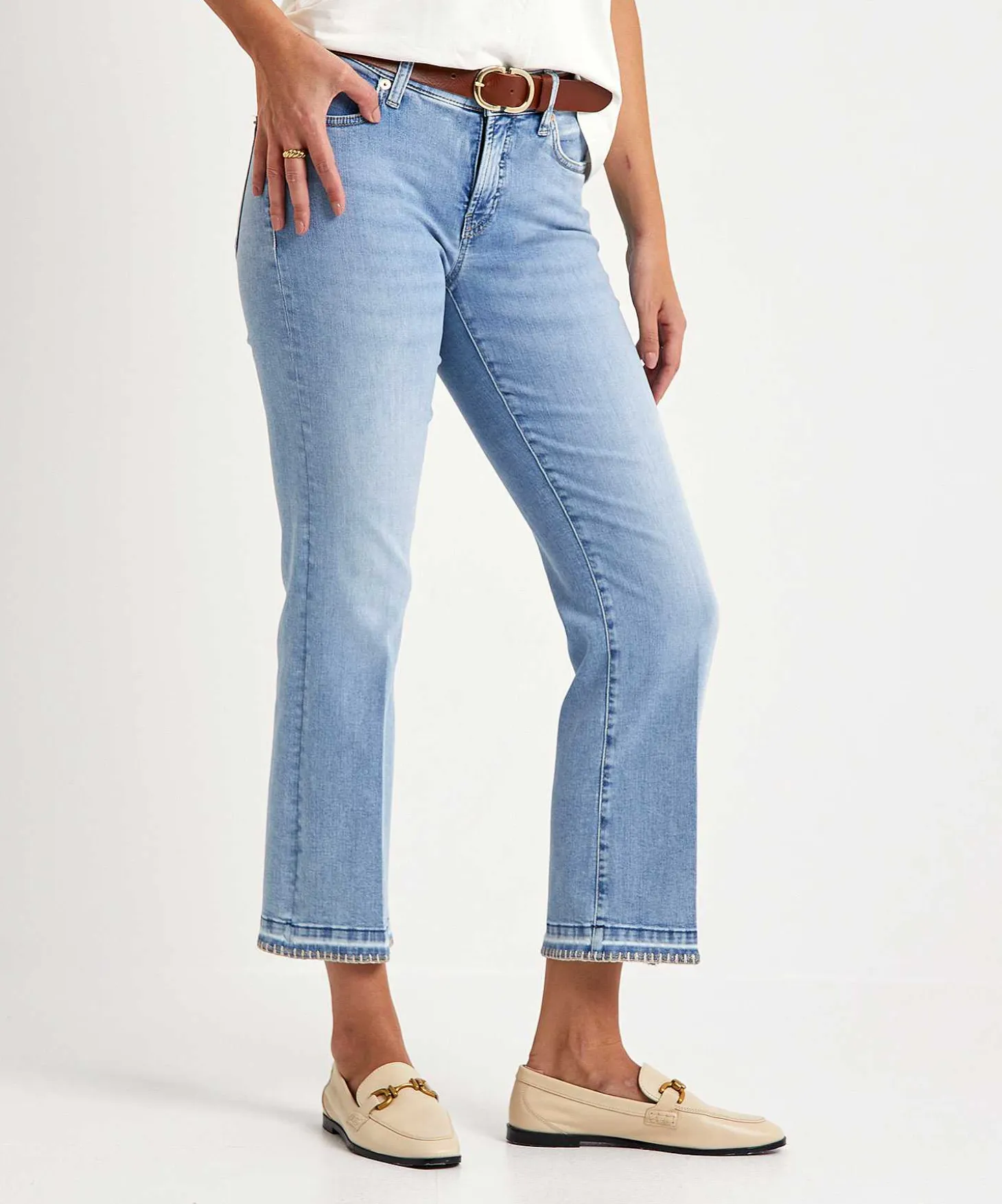 Cambio Kick Flare Jeans Paris